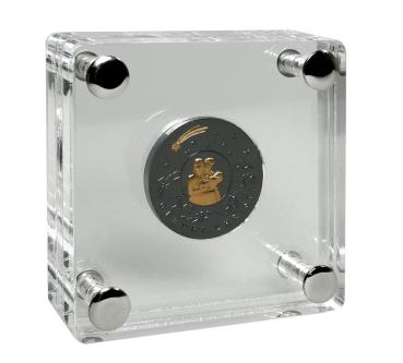 25 Euro Geburt Christi Sonderedition - Schwarzplatin und 24 Karat Gold