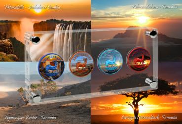 4 Unze 999 Silber Krügerrand 2022 - ELEMENTS Edition - SET