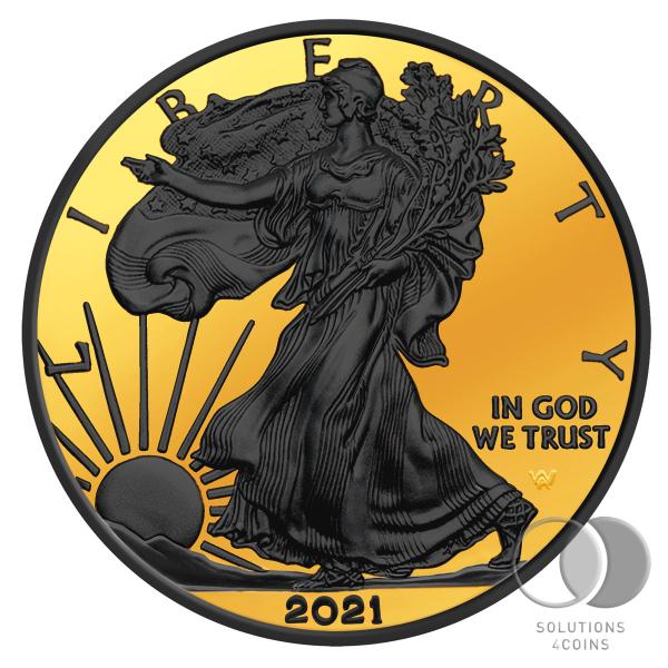 American Eagle Sunset Ruthenium